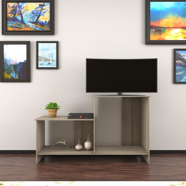 MESA DE CENTRO MELAPAK RIALTO OLIVO CLASICA 78 cm X 41 cm X 53 cm - Imagen 3