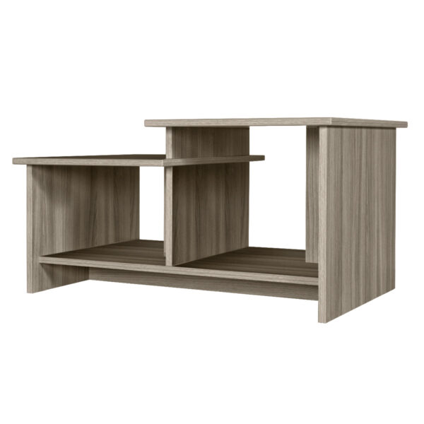 MESA DE CENTRO MELAPAK RIALTO OLIVO CLASICA 78 cm X 41 cm X 53 cm - Imagen 2