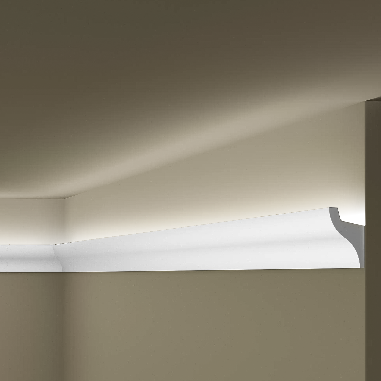 PROMOCIÓN: 4 MOLDURAS PISOPAK PARA TECHO P/LED 38MM X 60MM X 2.9ML - BLANCO + 1 PEGAMENTO BOSTIK FIXPRO X 310ML - Imagen 3